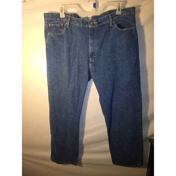 Wrangler Big Tall Jeans Mens Size 42 Waist 30 inseam Blue - Picture 2 of 2